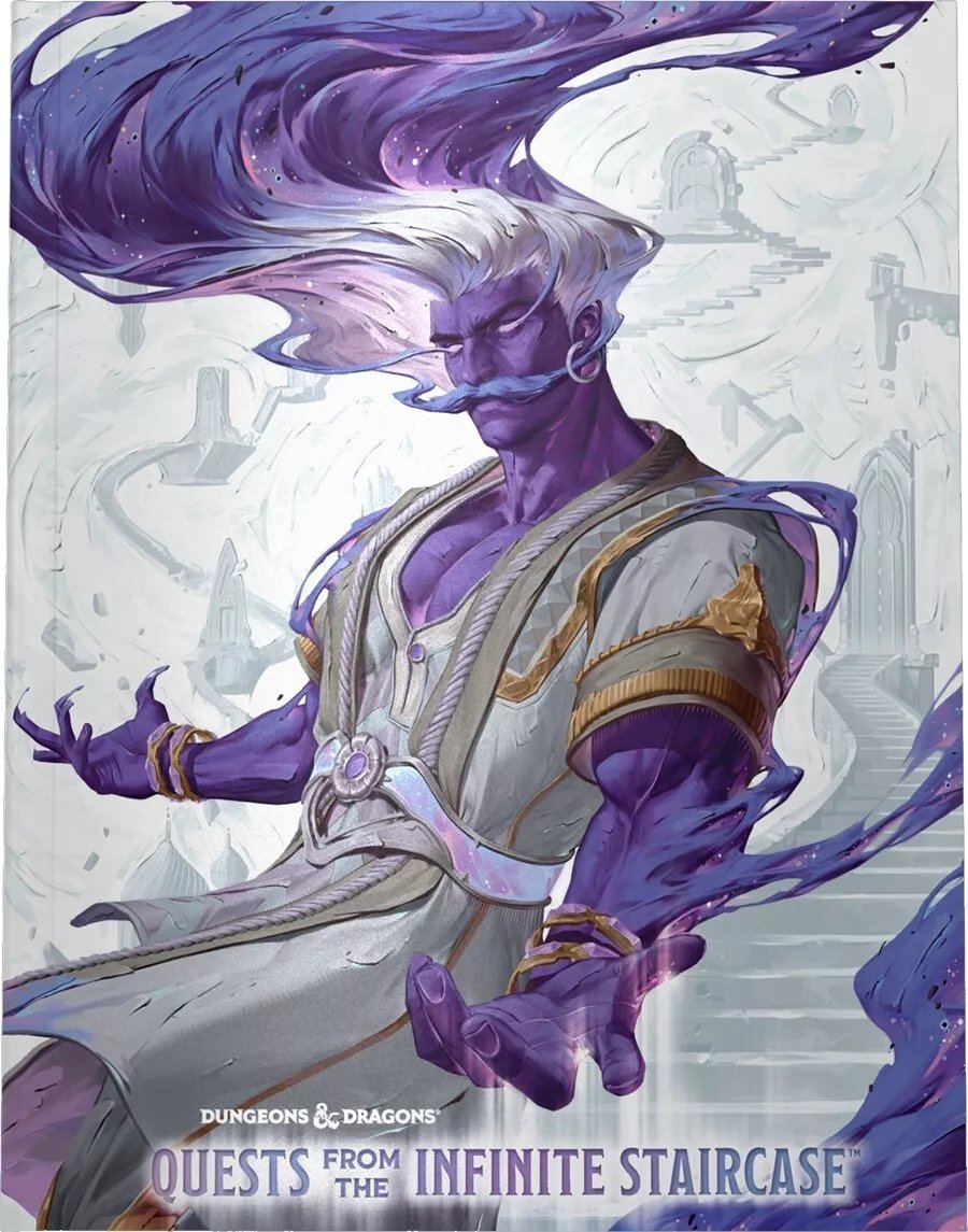 D&D Quests from the Infinite Staircase – Alternate Art Edition | Anthology Adventure Book, Collector’s D&D Book