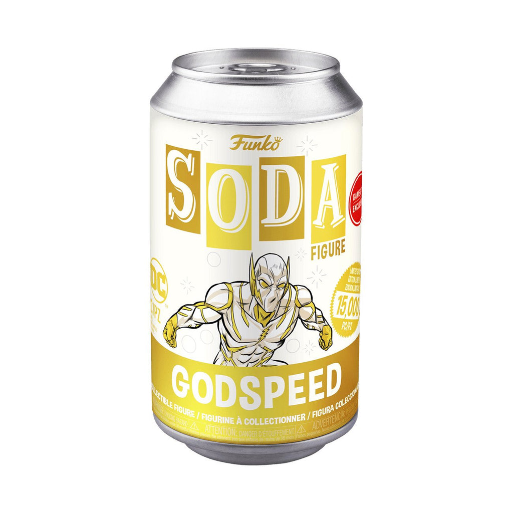 Funko Vinyl Soda: DC Universe - Godspeed - GameStop (Exclusive) 1/12,500 PCS