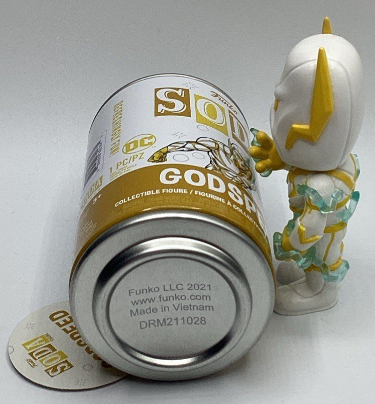 Funko Vinyl Soda: DC Universe - Godspeed - GameStop (Exclusive) 1/12,500 PCS