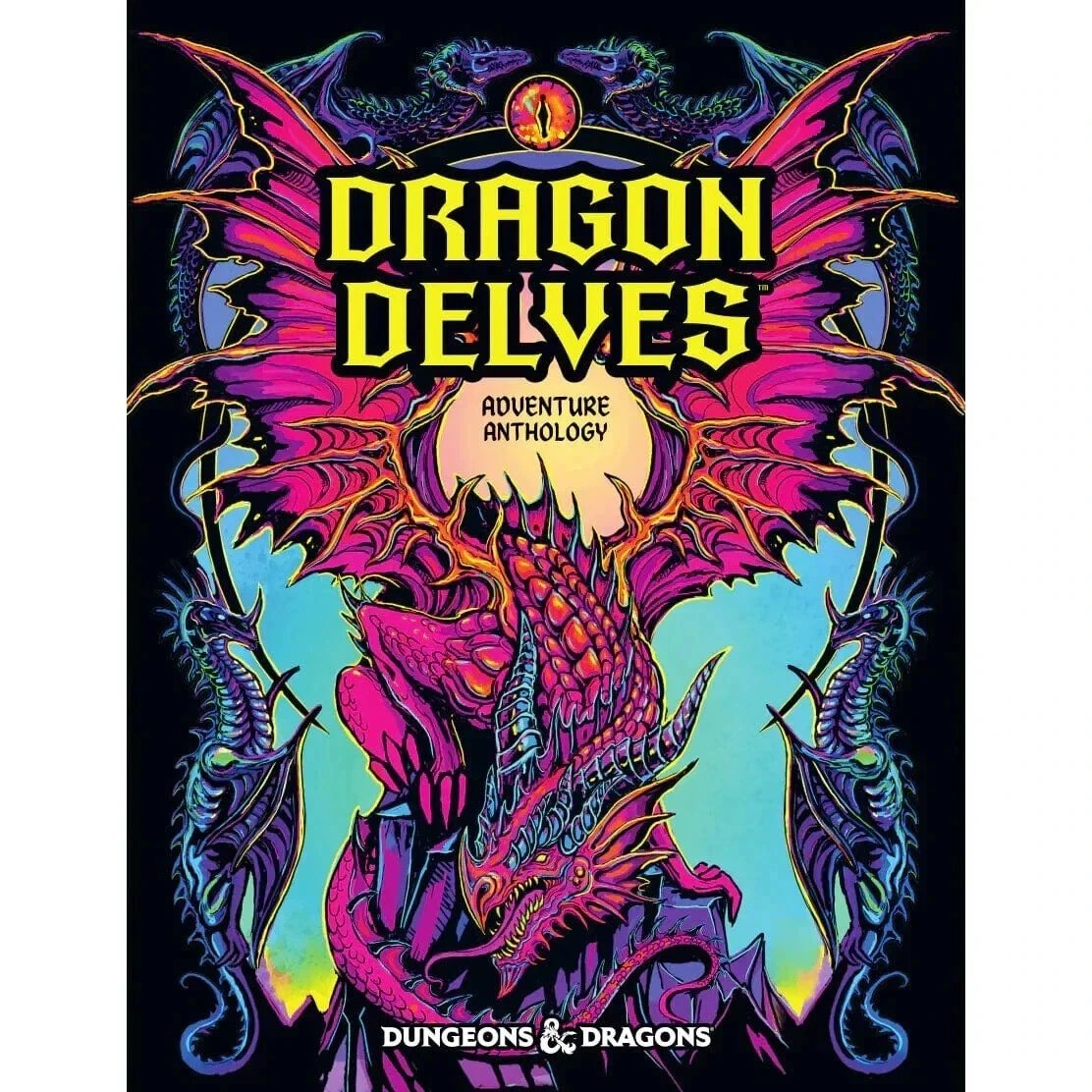 Dungeons & Dragons: Dragon Delves Alternate Hardcover Book | D&D Adventure Book for Dragon Masters & Collectors