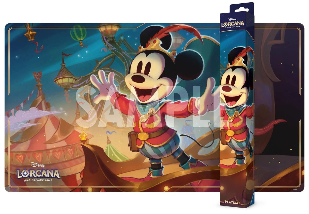 Lorcana: Whispers in the Well Playmat Mickey Mouse Brave Little Prince