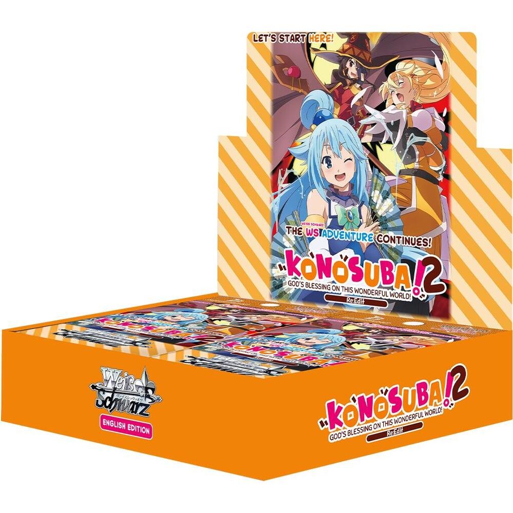 Weiss Schwarz Konosuba!2 God’s Blessing on This Wonderful World Booster Box – English TCG