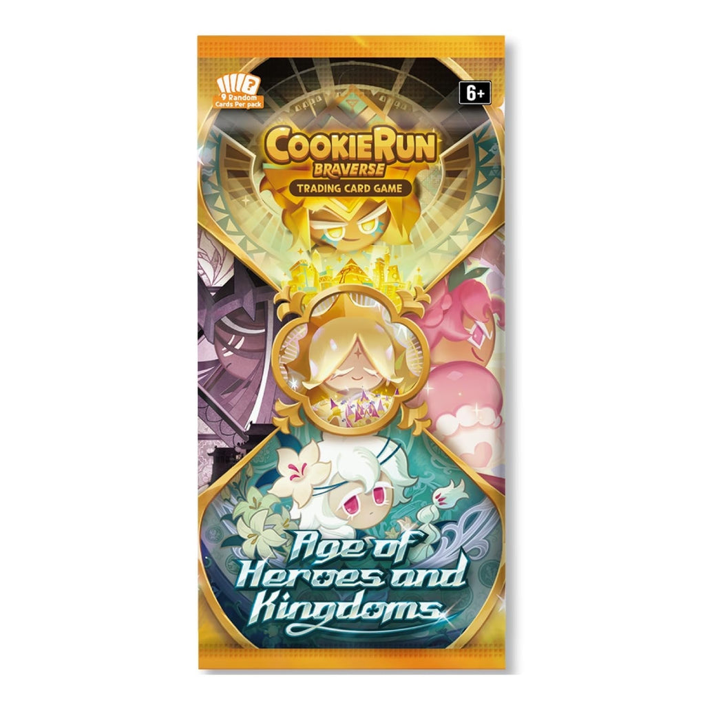CookieRun TCG: Age of Heroes and Kingdoms Booster Display (Set 2) | Trading Card Game | 28 Booster Packs Per Box | 2 Players | Ages 6+