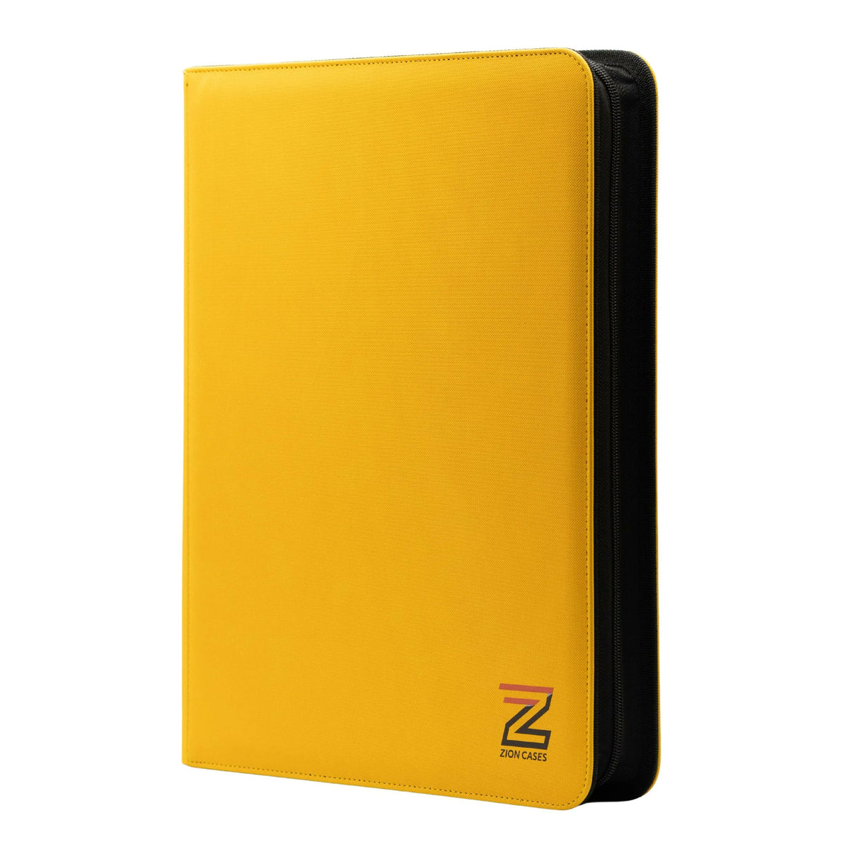 Zion Cases TopLoader 9 Pocket Binder Yellow Trading Card Storage Album