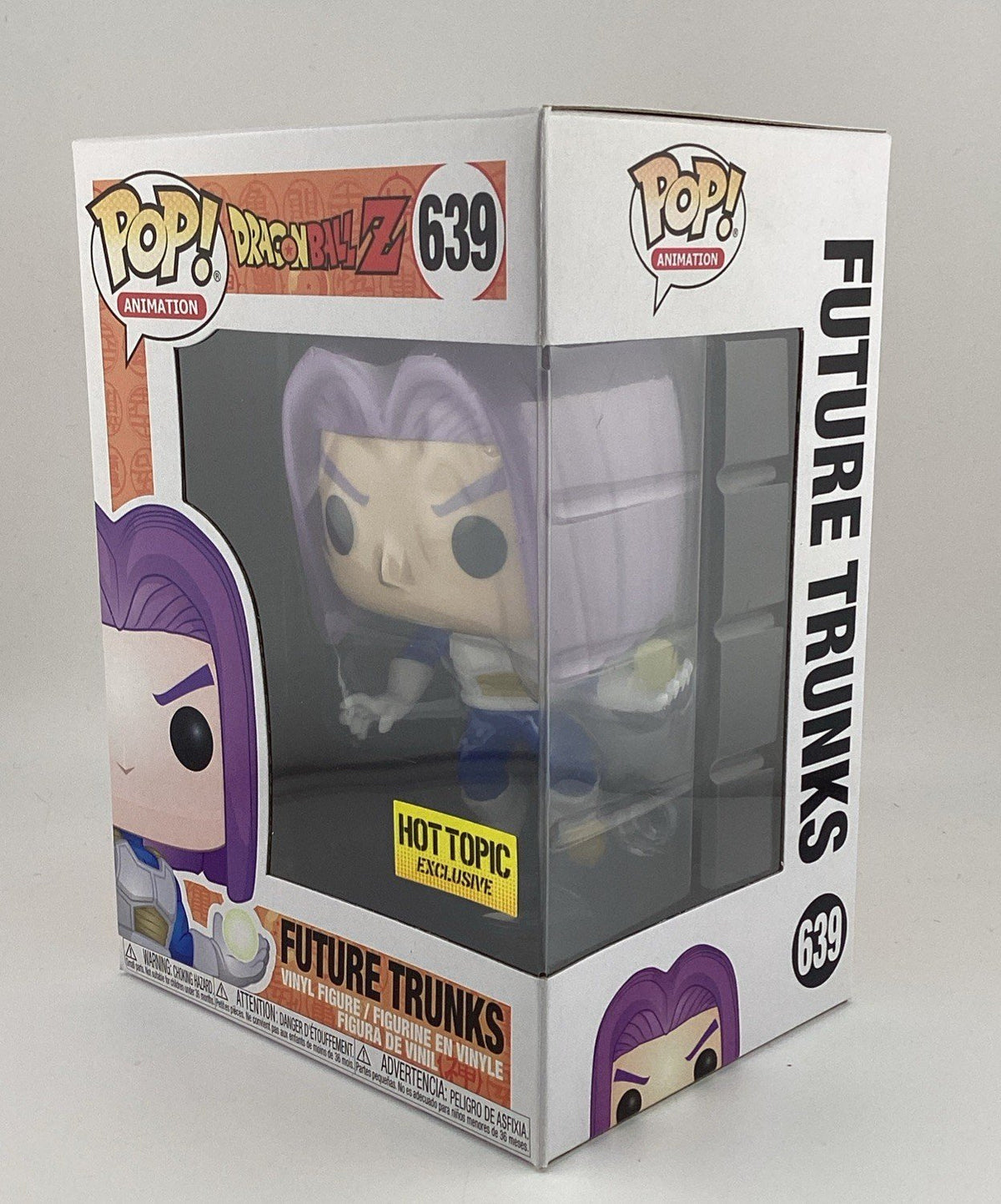 Funko Pop! Dragon Ball Z - Future Trunks #639 Hot Topic Ex