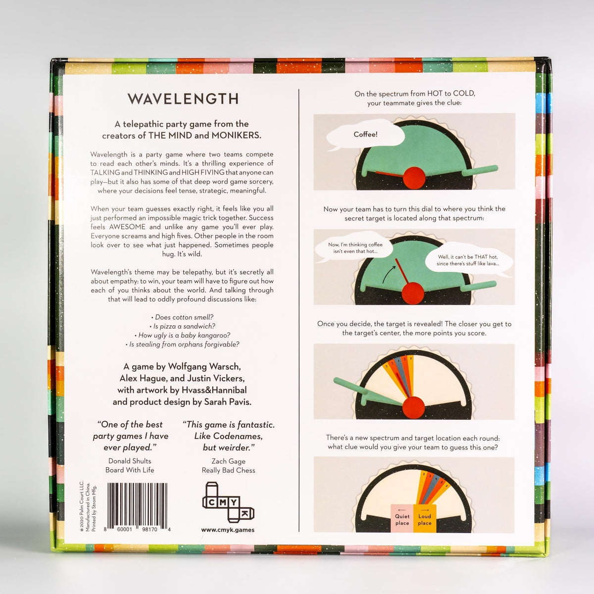 Wavelength Board Game – Fun Family Board Game for Kids and Adults, Classic Party Game for Adults and Family, Strategy Scout Game, Popular Boardgames and Home Game Night Favorite