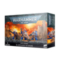 Warhammer 40,000 Space Marines Bladeguard Veteran Squad – 3 Plastic Miniatures with Power Swords & Storm Shields, Customizable Warhammer 40K Model Kit for Collectors & Tabletop Gaming