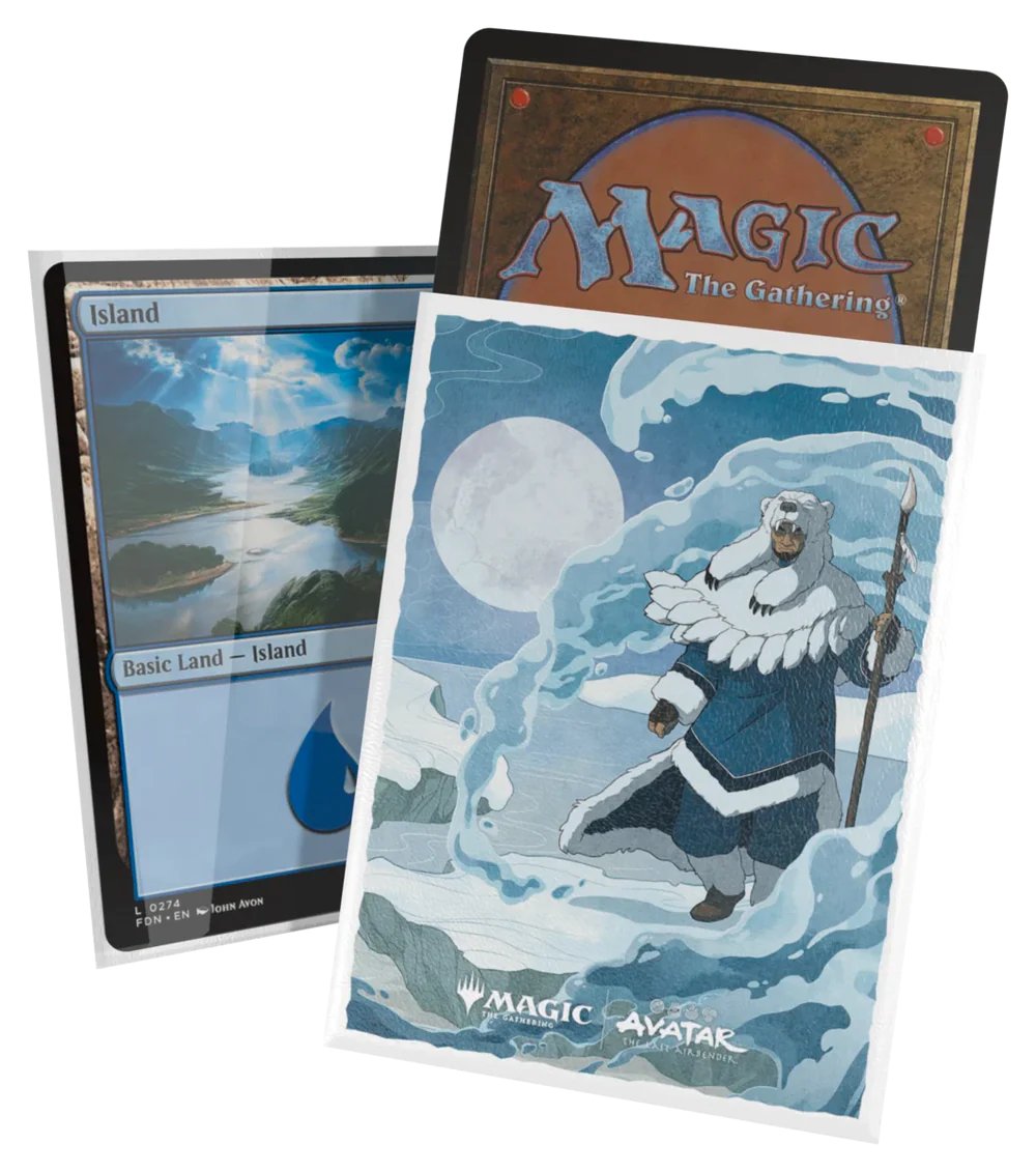 MTG Avatar The Last Airbender The Legend Of Kuruk Art Sleeves for Trading Cards