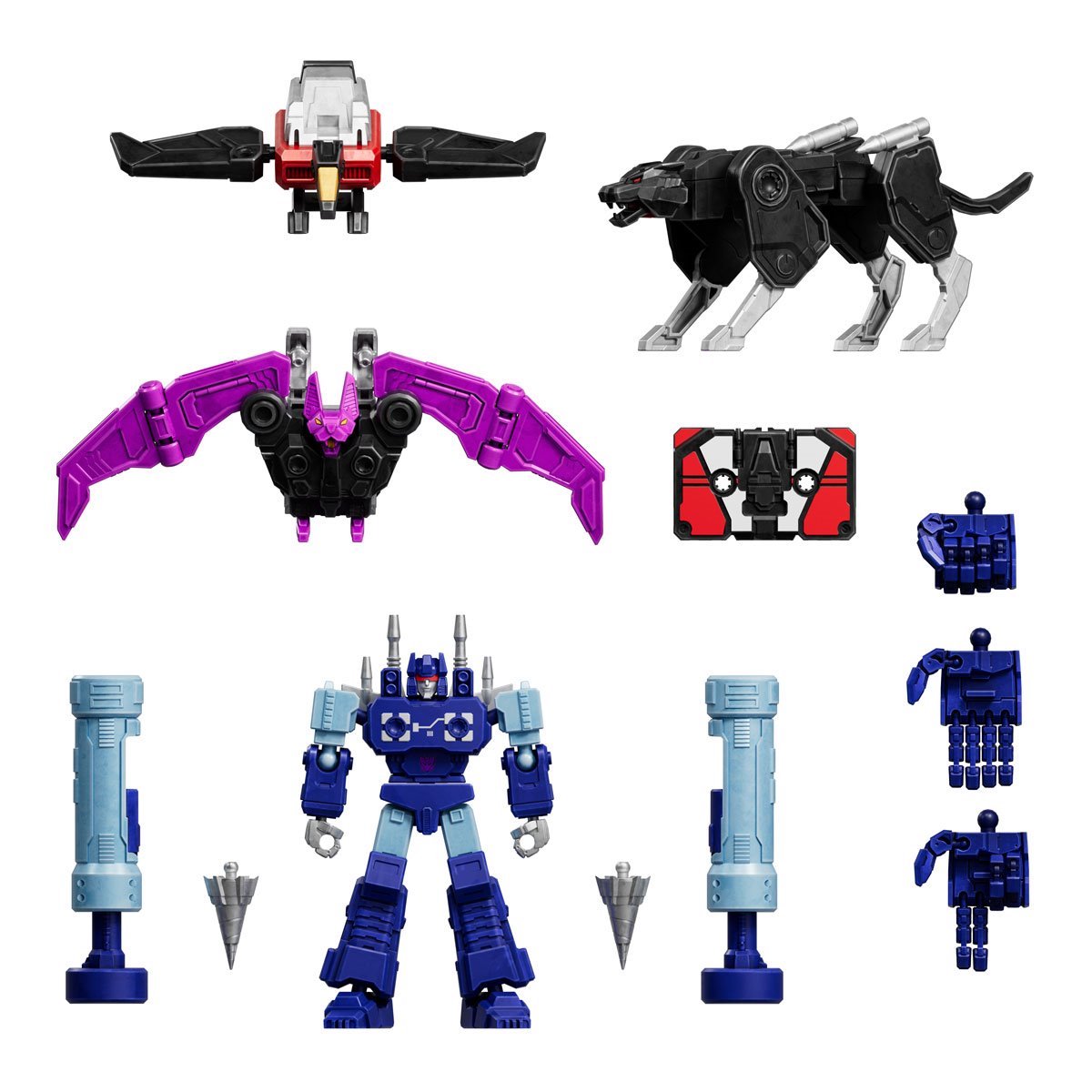 Transformers Action Edition G1 Soundwave AE03 Blokees