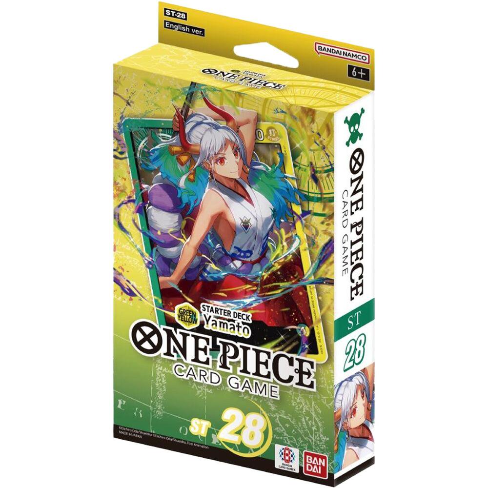 One Piece Card Game ST-28 English Version Starter Deck Yamato Trading Card Game Set