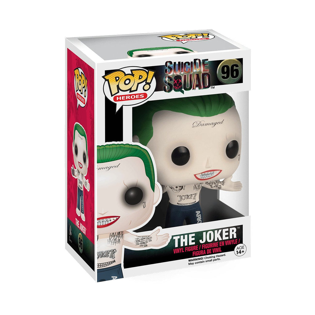 Funko Pop! Vinyl: DC Universe - The Joker (Shirtless) #96 Signed By Jared Leto