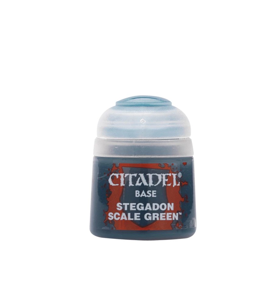 Warhammer Citadel Base Stegadon Scale Green Paint 12ml