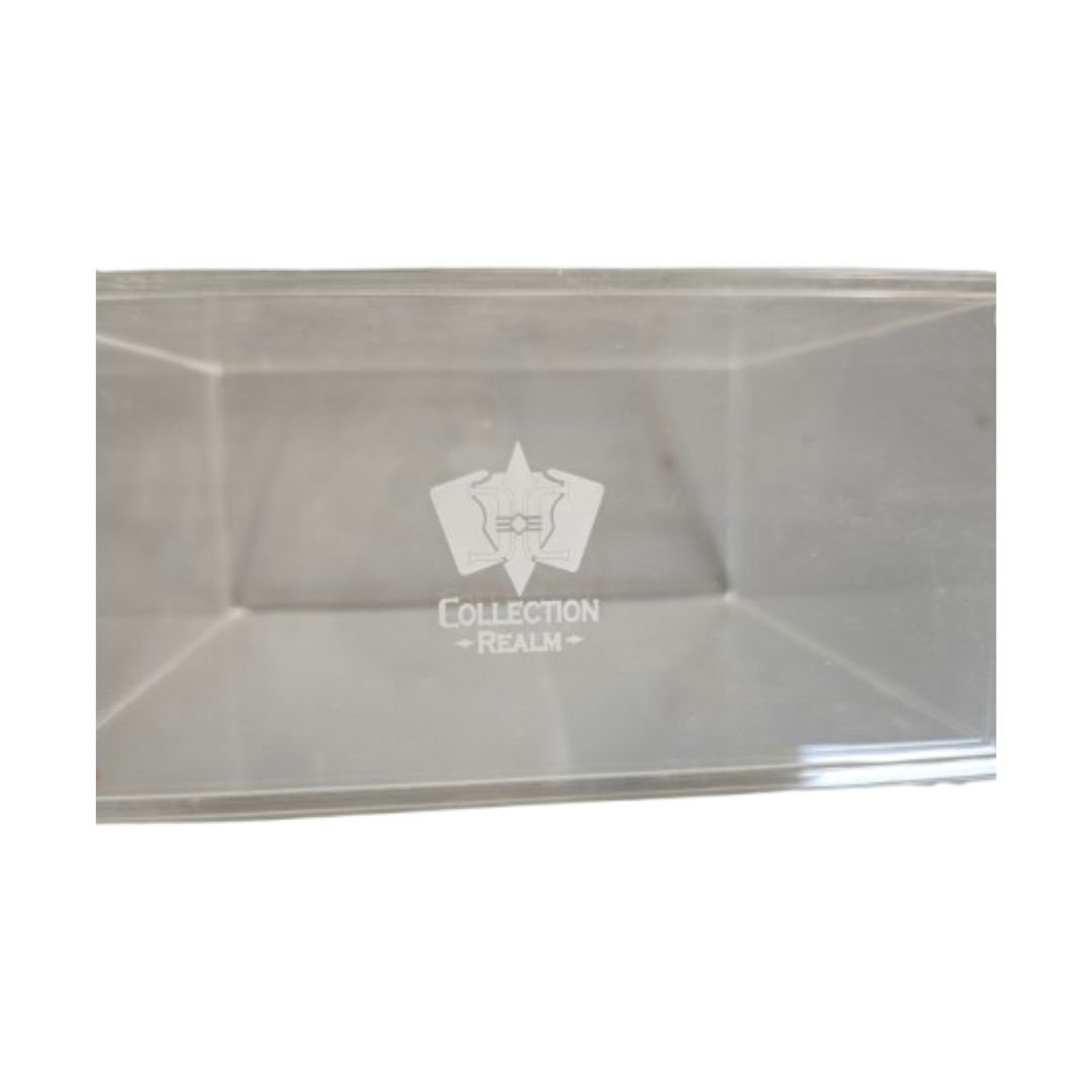 Pokémon Booster Box Acrylic Display Case – Stackable Clear Acrylic Protector with Magnetic Lid, UV Protection, Dust & Moisture Resistant for Collectors, 1-Pack