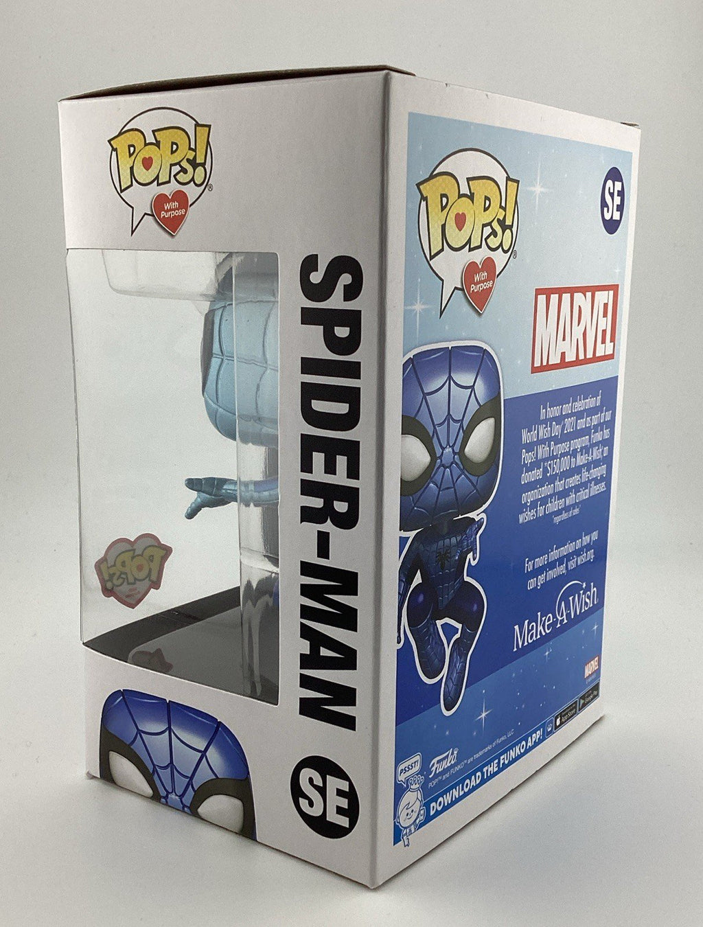 Funko Pop! Vinyl: Marvel - Spider-Man (Metallic) Make A Wish #SE