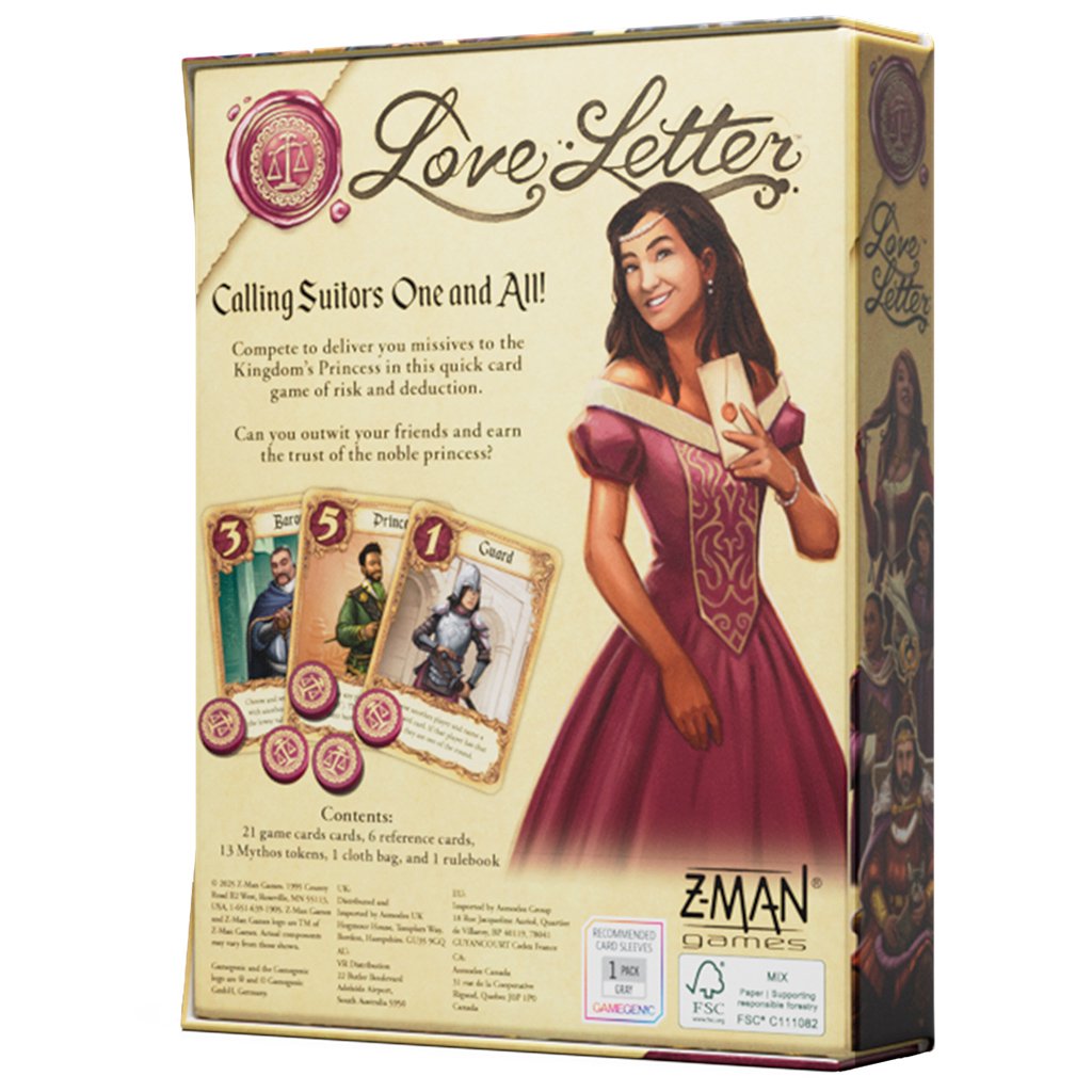 Love Letter Classic Eco Box Card Game