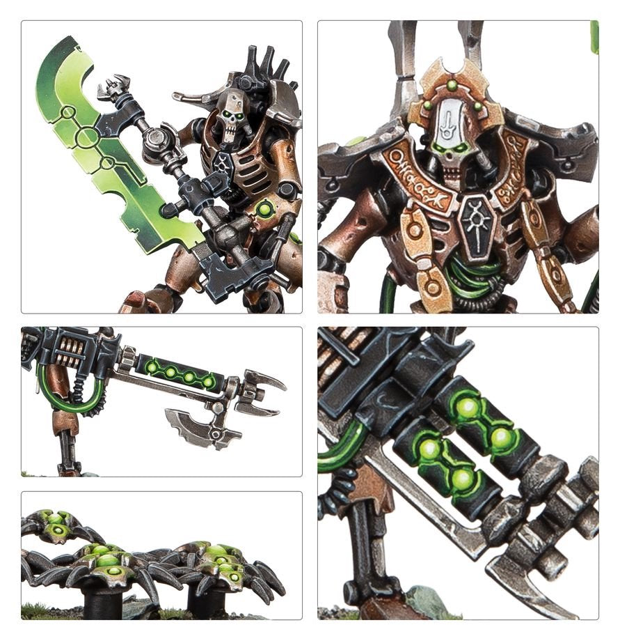 Warhammer 40K Combat Patrol Necrons Army Box Set – Games Workshop Warhammer 40,000 Miniatures Kit Featuring Necron Warriors, Canoptek Constructs & Destroyer Cult Units