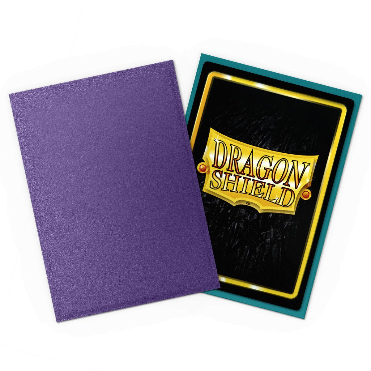 Dragon Shield Standard Matte Dual Card Sleeves Soul & Petrol 100 Count, Fully Opaque Dual-Layer Protective Sleeves with Textured Matte Finish for Standard Size Trading Cards